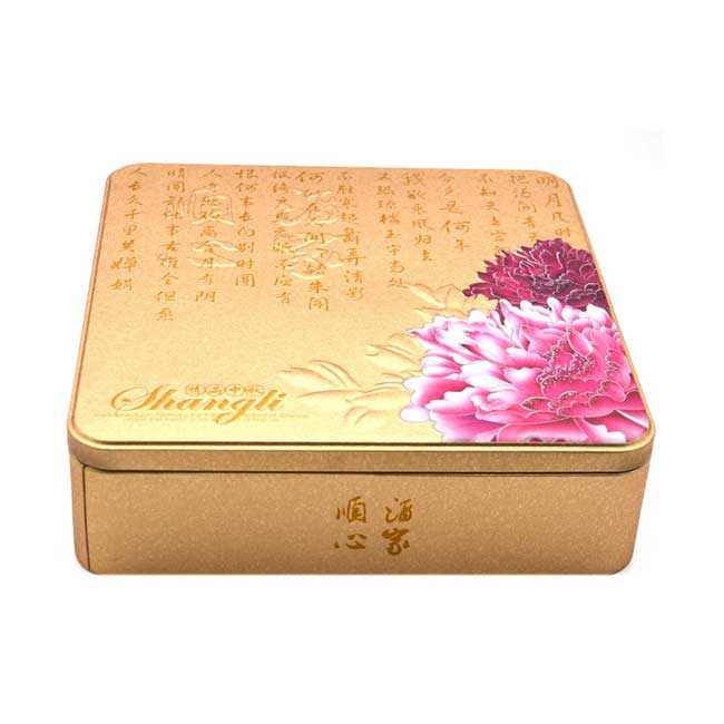 月餅禮品鐵盒包裝設計