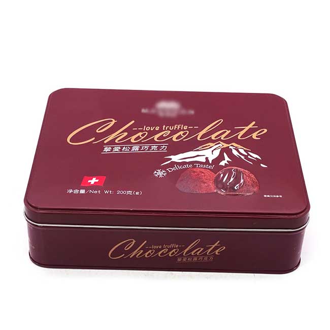 進口巧克力鐵盒包裝