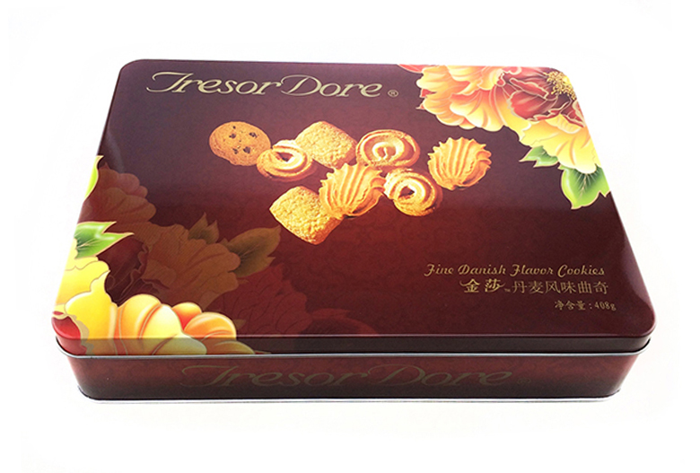 長方形曲奇餅干鐵盒 長方形曲奇餅干鐵盒