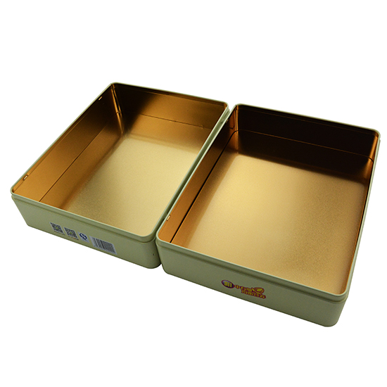 定制雙層餅干鐵盒包裝