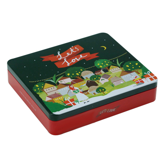 正方形禮品鐵盒包裝 正方形禮品鐵盒包裝