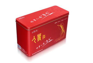 人參保健品鐵盒 人參保健品鐵盒