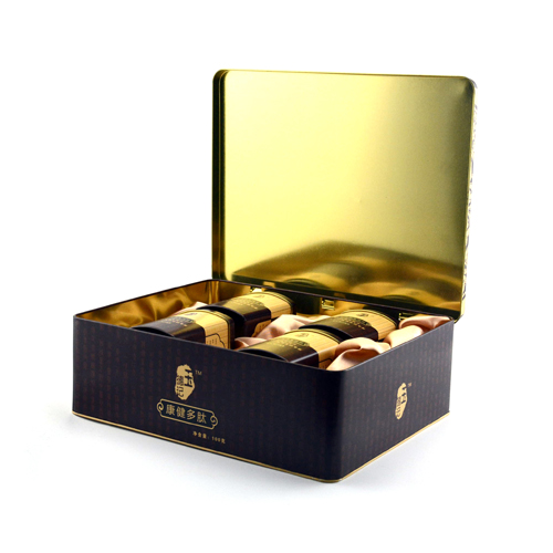 康健多肽保健品鐵盒設計