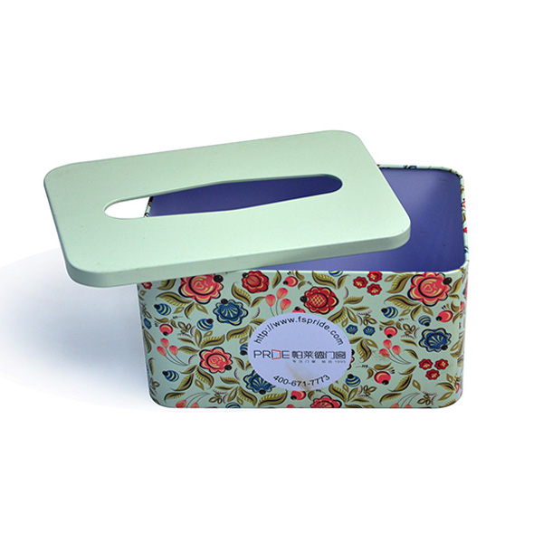 定制紙巾開窗鐵盒