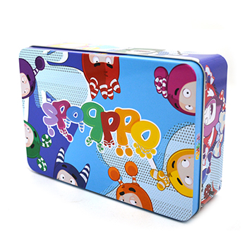 長方形卡通文具鐵盒 長方形卡通文具鐵盒
