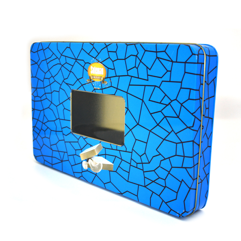 開窗電子產品鐵盒