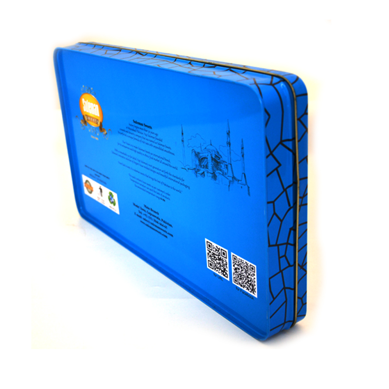 長方形開窗電子產品鐵盒