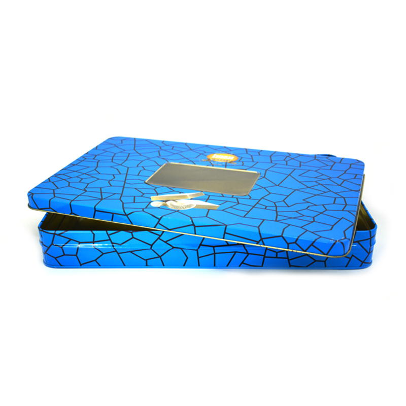 定制開窗電子產品鐵盒