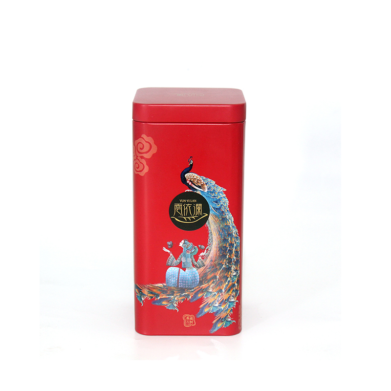 定制方形茶葉鐵罐 定制方形茶葉鐵罐