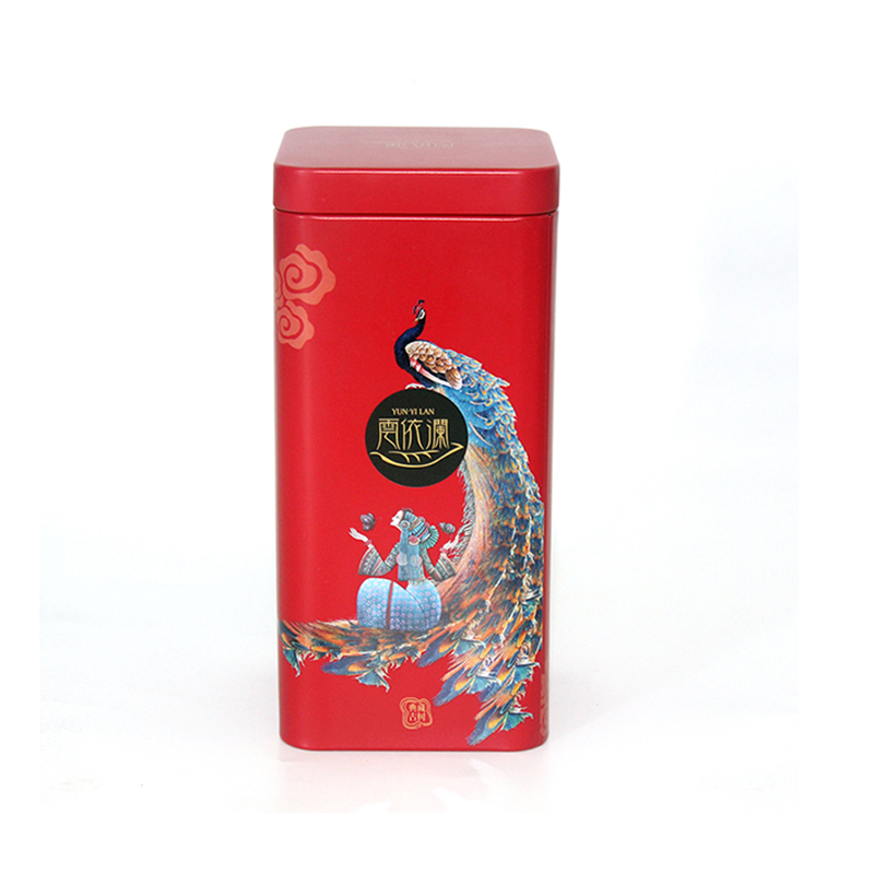 定制方形茶葉鐵罐 定制方形茶葉鐵罐