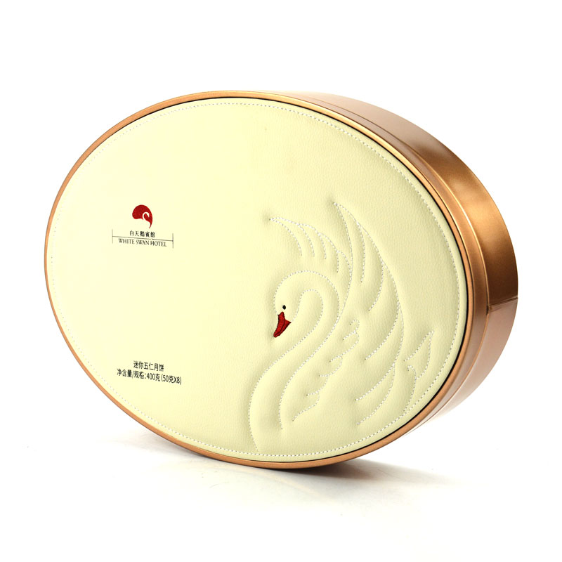 橢圓形月餅鐵盒 橢圓形月餅鐵盒