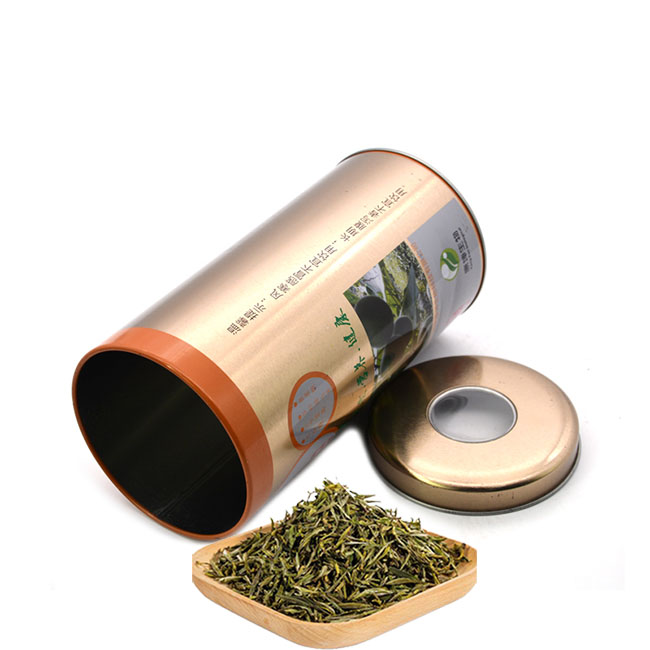 圓形養生茶葉鐵罐廠家