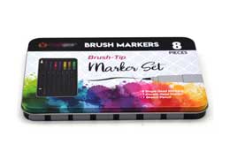 水彩筆文具鐵盒 水彩筆文具鐵盒