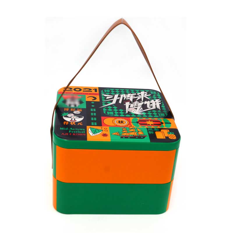 帶手提禮品餅干鐵盒 帶手提禮品餅干鐵盒