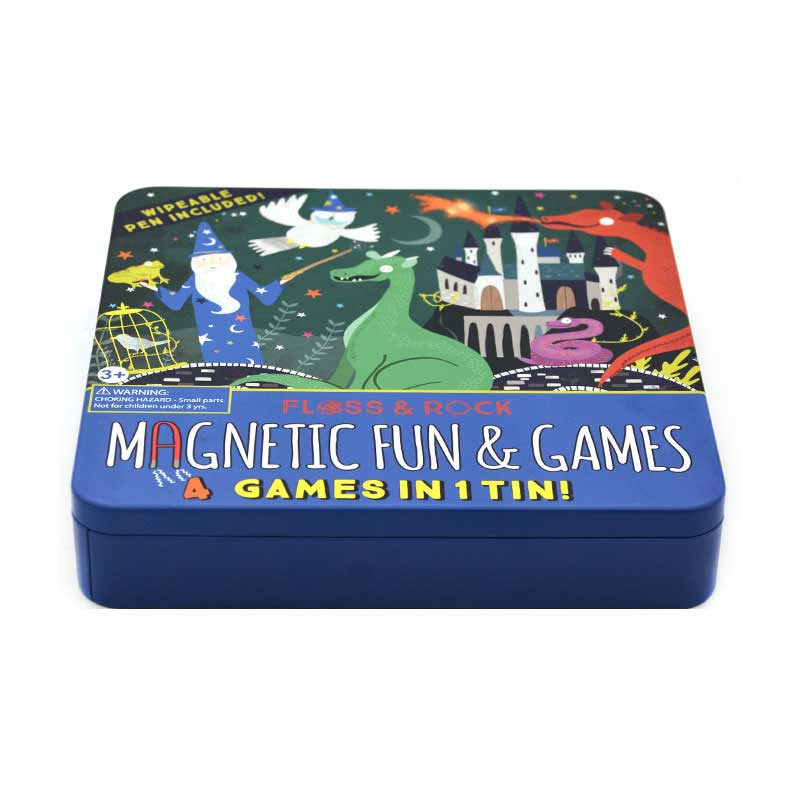 兒童學習卡牌文具鐵盒