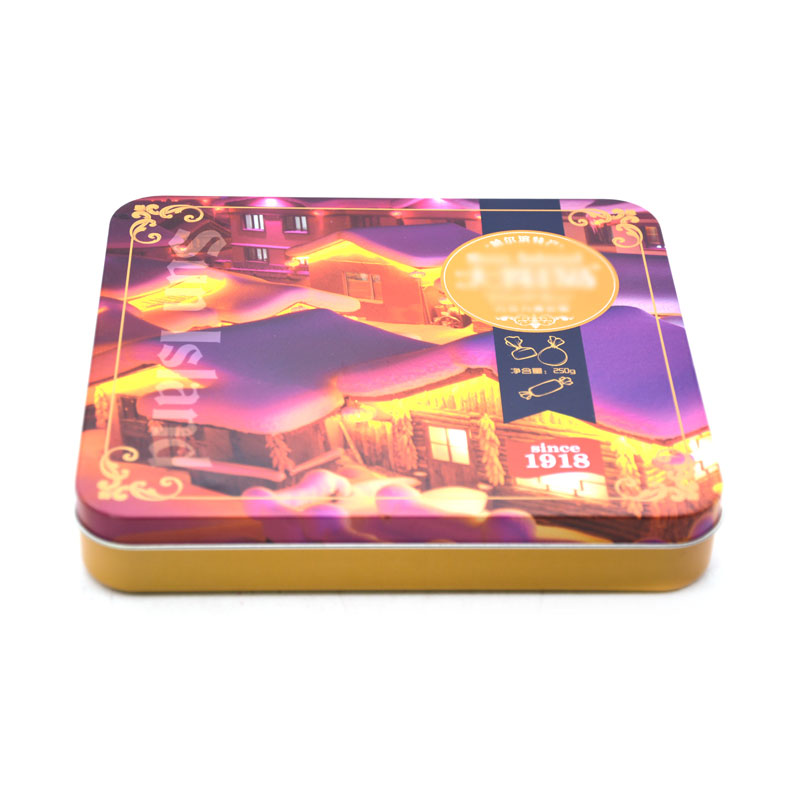 正方形餅干鐵盒 正方形餅干鐵盒