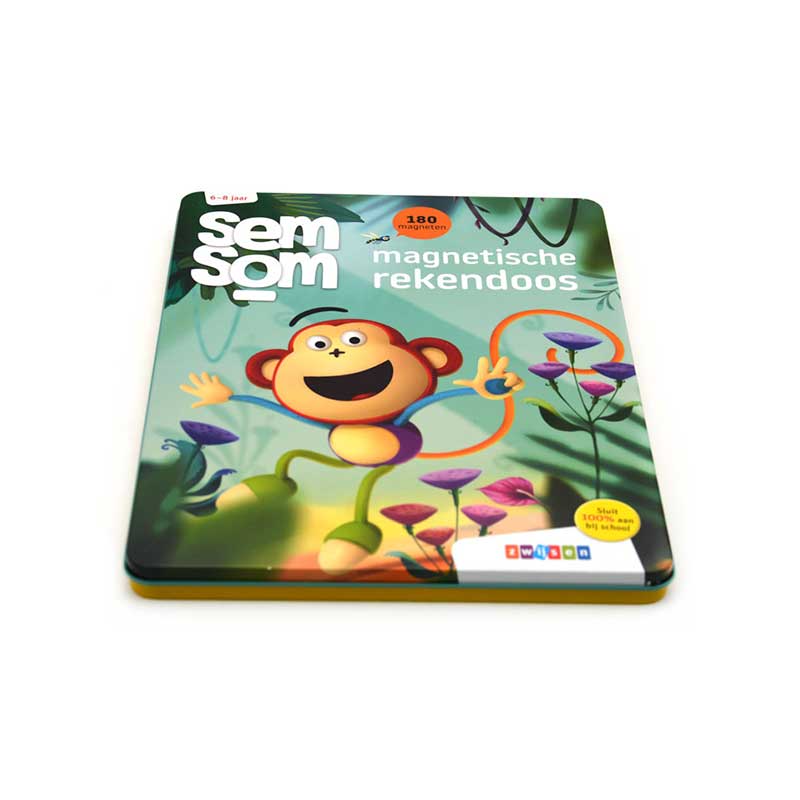 數字學習卡文具鐵盒