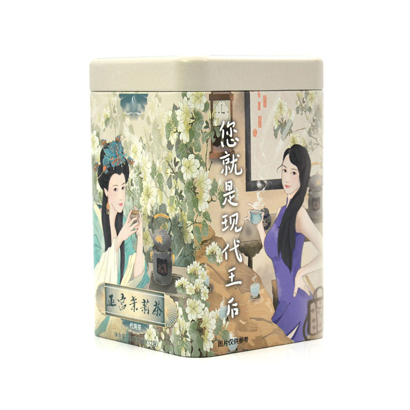 茉莉花茶鐵罐 茉莉花茶鐵罐