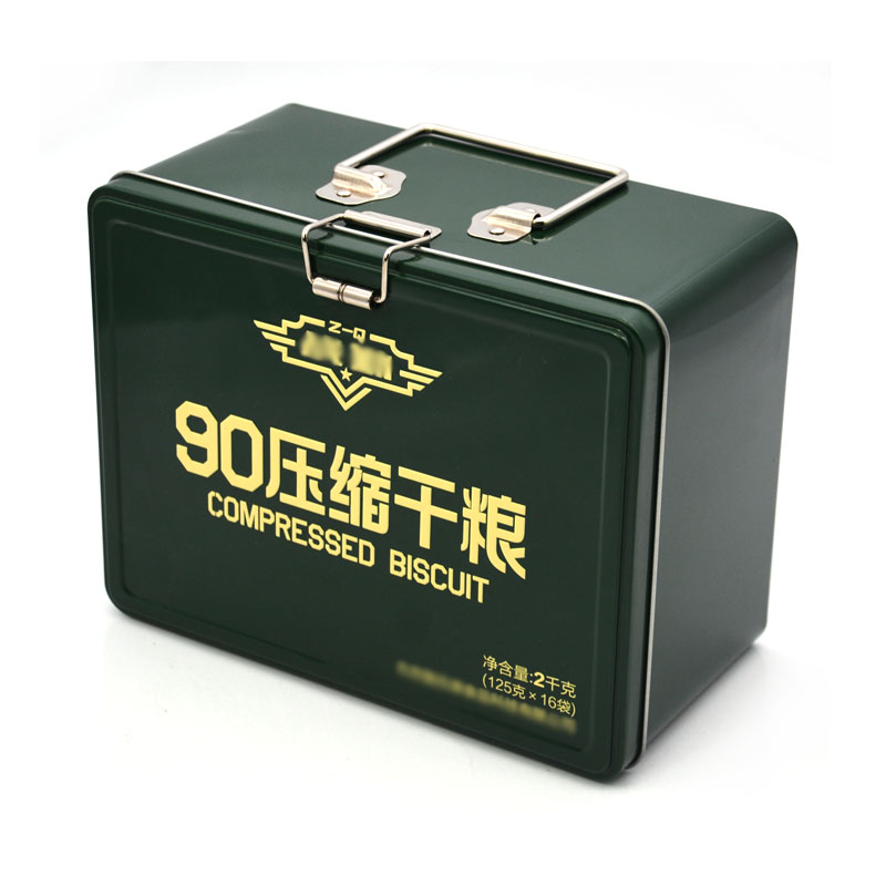 2千克壓縮餅干鐵盒 2千克壓縮餅干鐵盒