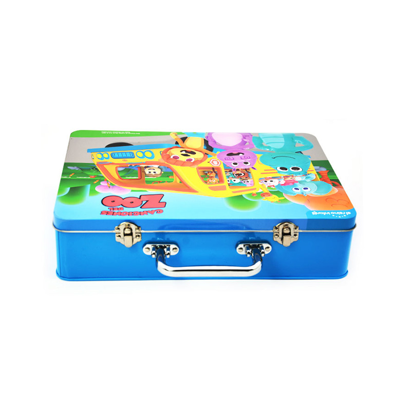 帶手提兒童糖果鐵盒 帶手提兒童糖果鐵盒
