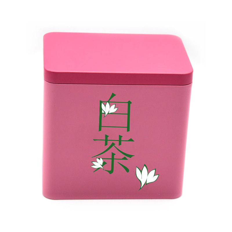 方形白茶鐵罐 方形白茶鐵罐