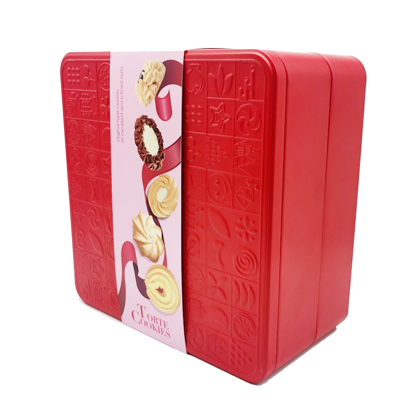 節日禮品餅干鐵盒 節日禮品餅干鐵盒