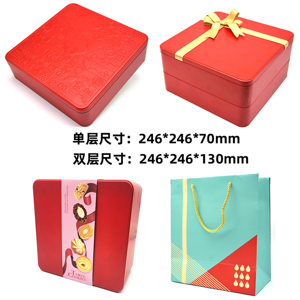 春節禮品鐵盒尺寸