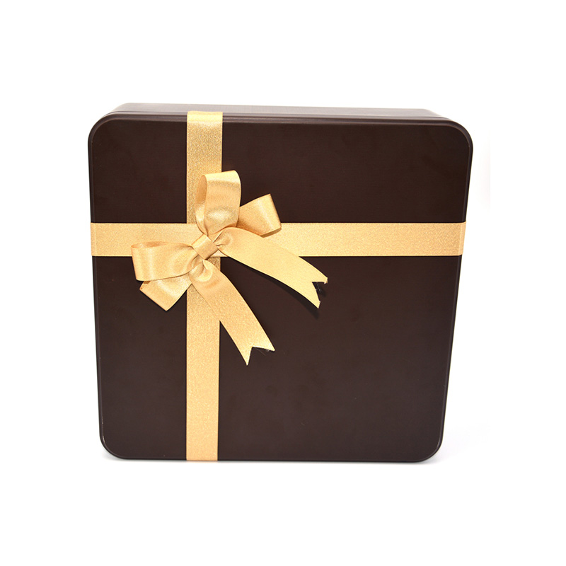 帶蝴蝶結巧克力禮品鐵盒 帶蝴蝶結巧克力禮品鐵盒