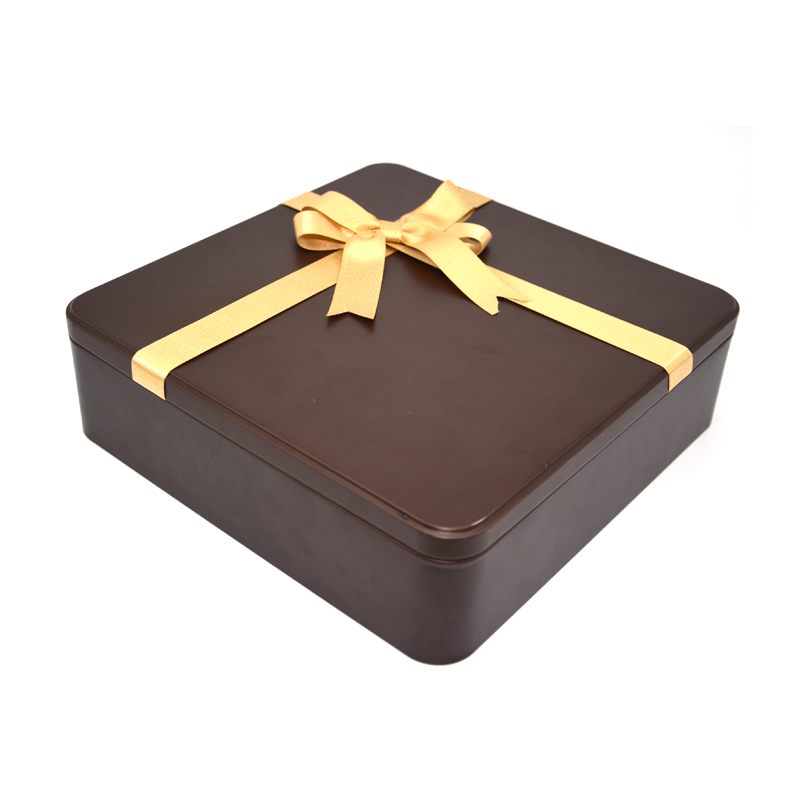 帶蝴蝶結巧克力禮品鐵盒 帶蝴蝶結巧克力禮品鐵盒
